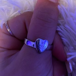 REAL Gucci heart ring